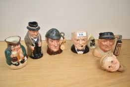 A 1950's ceramic Goebel Hummel bottle stopper depicting a monk, sold together with a selection of