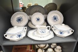 An Adams 'Baltic' part dinner service comprising of approximately twenty pieces.