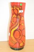 A large mid 20th century Poole pottery Delphis pattern vase, 40cm