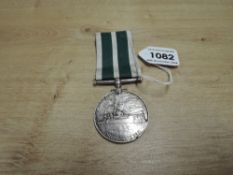 A George V Royal Naval Volunteer Reserve Long Service and Good Conduct Medal named to X 5409 D. W.