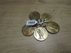 Five WWI Victory Medals named to 556465 PTE.G.LIPMAN.LABOUR CORPS, SE-25137 PTE.W.J.BABB.A.V.C, 2612