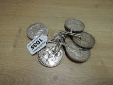 Five WWI British War Medals each named to 15744 PTE.J.A.MC GREGOR.A&S.HIGHRS, 33752 PTE.R.R.