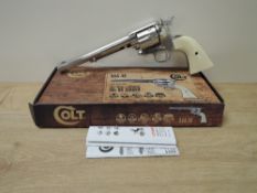 A Umarex Colt SAA.45 Long Barrel CO2 BB Air Gun, boxed, PURCHASER MUST BE OVER THE AGE OF 18
