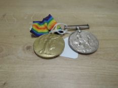 A WWI Medal Pair, War and Victory Medal both named to 353080 A.CPL.G.HUCKLE.7-LOND.R
