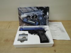 A Mechanical Airsoft Gun, CO2 6mm BB, made in Taiwan GC104, boxed with instructions, PURCHASER