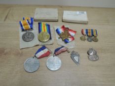 A WWI Medal Trio, 1914-15 Star, War & Victory Medals, 1914-15 Star named to CAPT.F.E.CLARK.A.S.C,