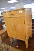 A vintage Remploy bedside cabinet