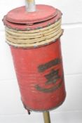 An early 'Star' bellow operated vacuum cleaner