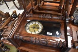 A 19th Century mahogany cased wall clock