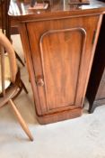 A 19th Century mahogany pot cupboard