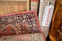 Three modern 'Kashmir' fireside or similar rugs, various sizes