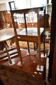 A 19th Century mahogany night stand, approx 36 x 34cm, height 80cm