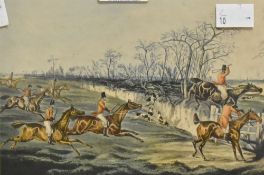 After Henry Thomas Alken (British, 1785–1851) A collection of three colour prints depicting