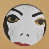After Gary Hume (British b.1962) Pretty Taxing 'Michael' c2013, limited edition tax disc holder