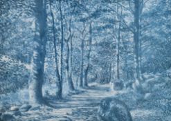 After Keith Melling (20th Century, British), coloured prints, Four illustrations - 'Towards