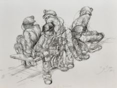 Brian Brown (British, Contemporary) A limited edition print entitled 'Waitin For The Endlers'