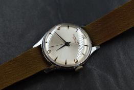 A gent's 1960's Smiths Astral National 17 manual wrist watch having Arabic quarter numerals and