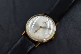 A Royce 17 Jewel Incabloc wristwatch, having a champagne dial with baton numerals and subsidiary