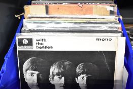 A collection of 12' records, to include The Beatles, The Sounds Album Volume 1, Simon and