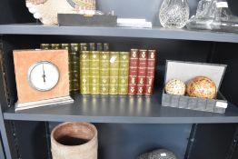 A decorative pair of imitation novels by Jane Austen ect, sold together with a Big Ben nickel and