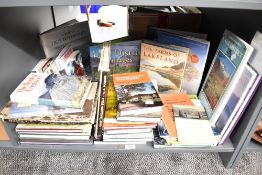 A large selection of tourist books, landscape books, maps and survey's, to include the Lake