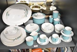 A 1960's Midwinter Cassandra pattern part dinner service, designed by Jessie Tait, to include a