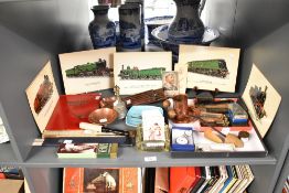 A selection of steam locomotives prints, to include London and the North East Railway, British