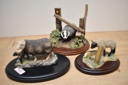 A Border Fine Arts Country Characters 'The Rambler' A0002 by Ray Ayres with signature to base sold