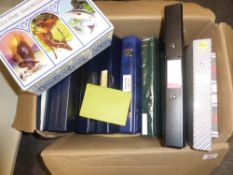 GB COVER COLLECTION IN 6 VOLUMES, PLUS TINS OF STAMPS ETC Fine assortment of covers filling 6 albums