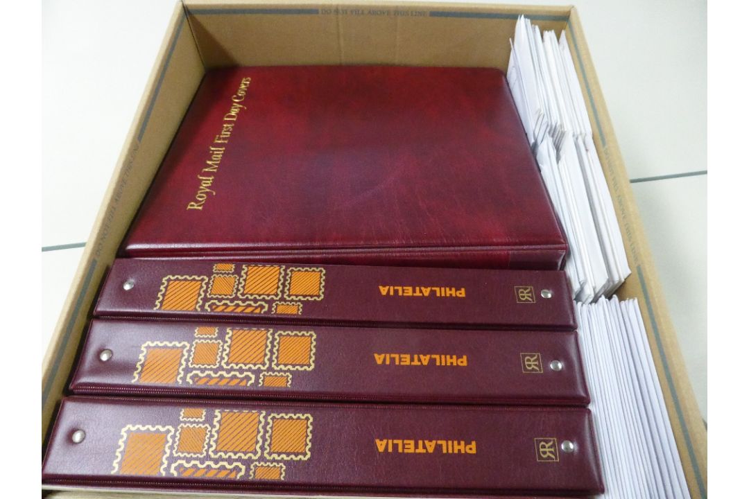 GB AND WORLD COLLECTIONS IN BOX INCLUDING GB FACE OF APX £400. Box with various world an GB - Image 5 of 5