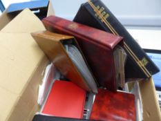GB & SOME WORLD COVER COLLECTION IN 13 VOLUMES 1960's-2000's Box with a dozen cover collections