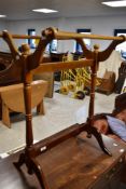 A reproduction towel rail