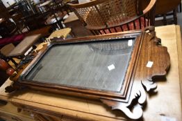A Chippendale wall mirror, approx 91 x 49cm