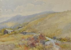 M.Shotton (19th/20th Century), watercolour, 'Dartmoor in Spring', signed to the lower left,