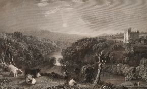 After Thomas Allom (British 1804-1972) a group of forty six steel-plate engravings, various views