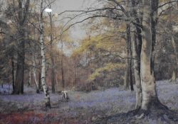 *Local Interest - After Martin Tomlinson (b.1945), coloured print, 'Rydal Water', Lake District,