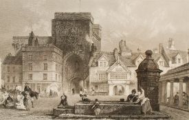 After Thomas Allom (British 1804-1972) a group of thirty one steel-plate engravings, various views