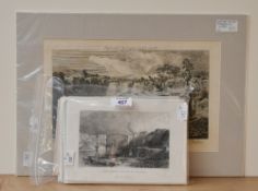 After Thomas Allom (British 1804-1972) a group of twenty six steel-plate engravings, various views