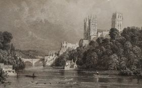 After Thomas Allom (British 1804-1972) a group of thirty eight steel-plate engravings, various views