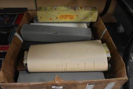 A large assortment of vintage pianola rolls, including Meloto, comprising titles 'Third Dream of