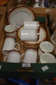 A Royal Grafton fine bone china part dinner service, comprising twenty pieces approximately.