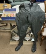 A pair of Vass chest waders size 44 uk10,