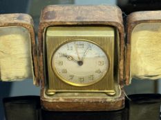 Early Zenith travel/alarm clock with original case