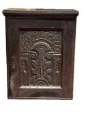 Late 17th early 18th century spice cupboard. 52 cm