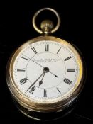 18ct gold pocket watch. Lancashire Pocket Watch C0