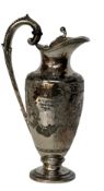Plated ewer jug M & W Son