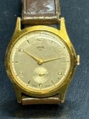 Vintage Oris 15 wristwatch, sub second dial at 6 o
