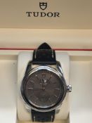 Tudor 57000 duel date wristwatch with box papers a
