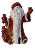 Anita Harris Santa Claus figure
