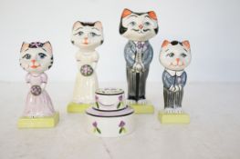Lorna Bailey bridal party cats